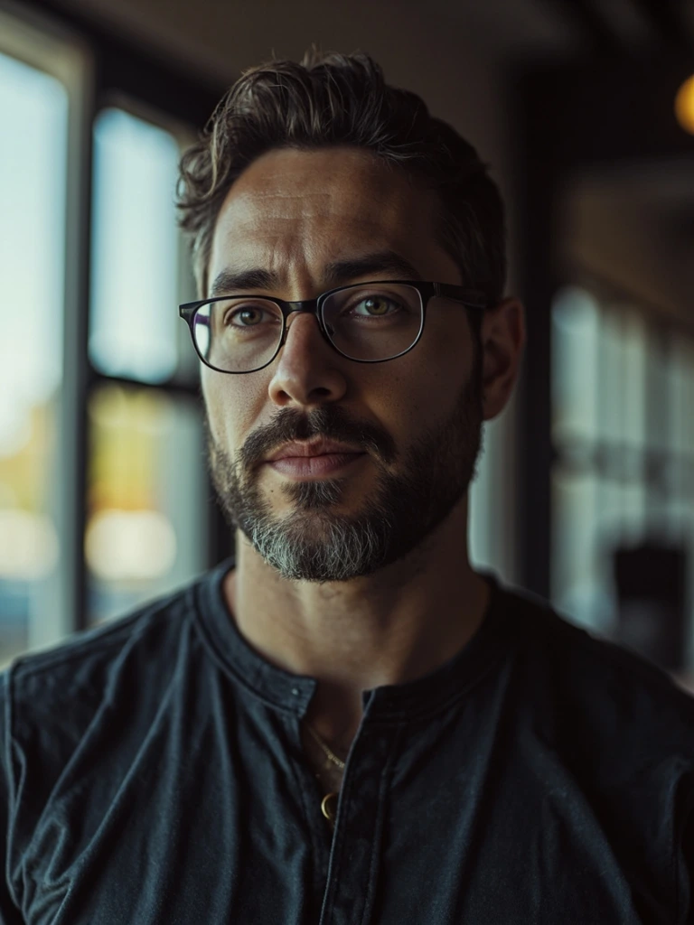 Portrait of co-founder Marcus Tran
